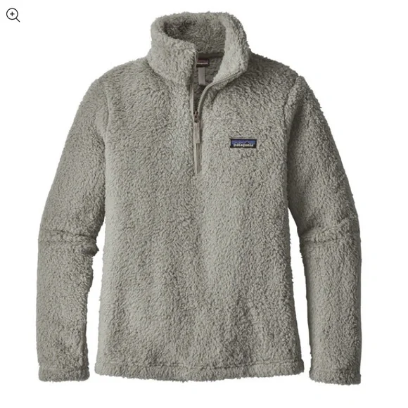 Patagonia Los Gatos 1/4 zip fleece jacket salt gray. EUC SZ small - Picture 6 of 7